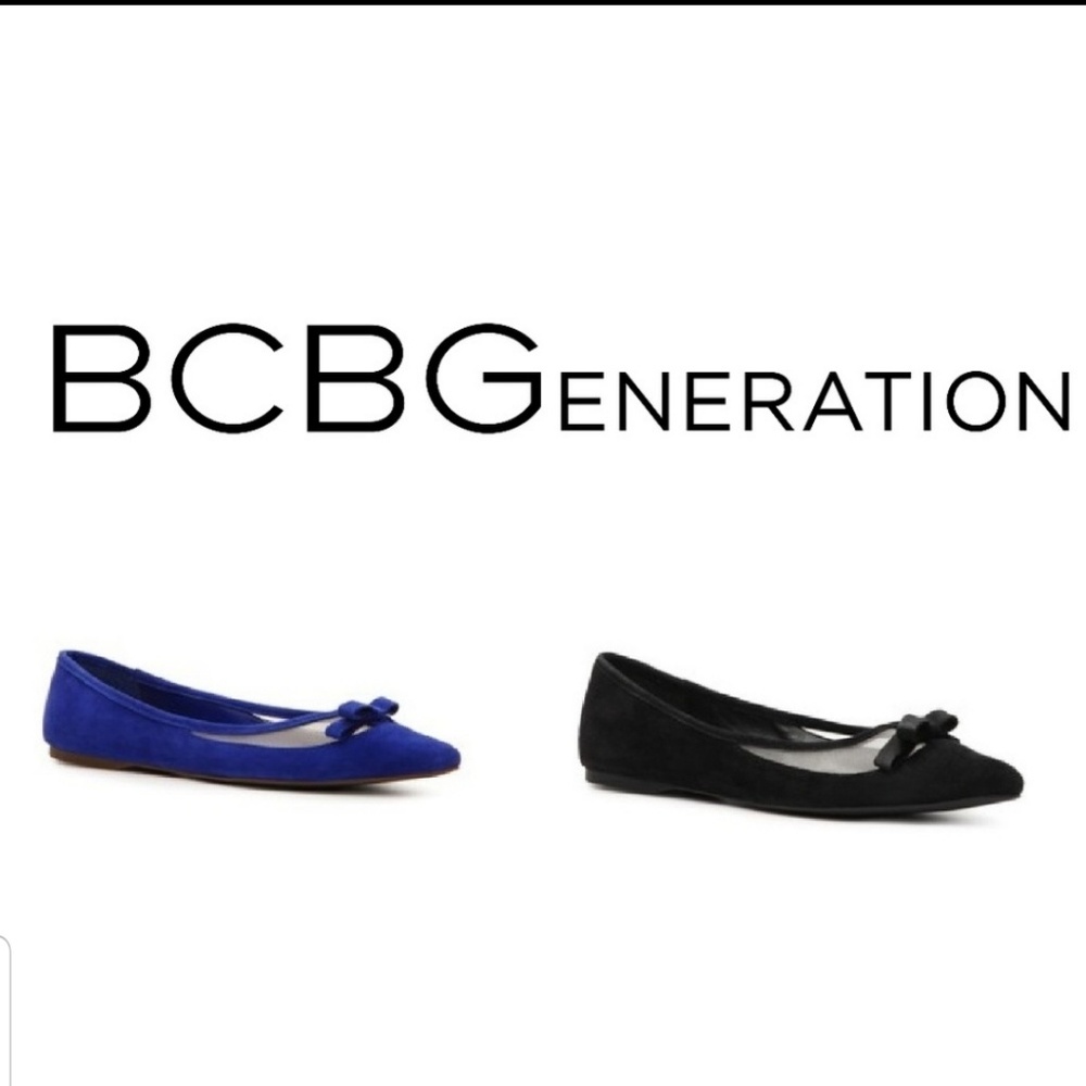 Last 1️⃣NIB<BCBG Paris> 👠 Zarine Blue Suede Flats - Picture 7 of 8